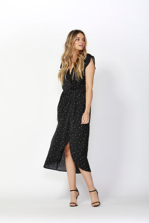 SASS - STEAL THE SHOW DRESS - BLACK