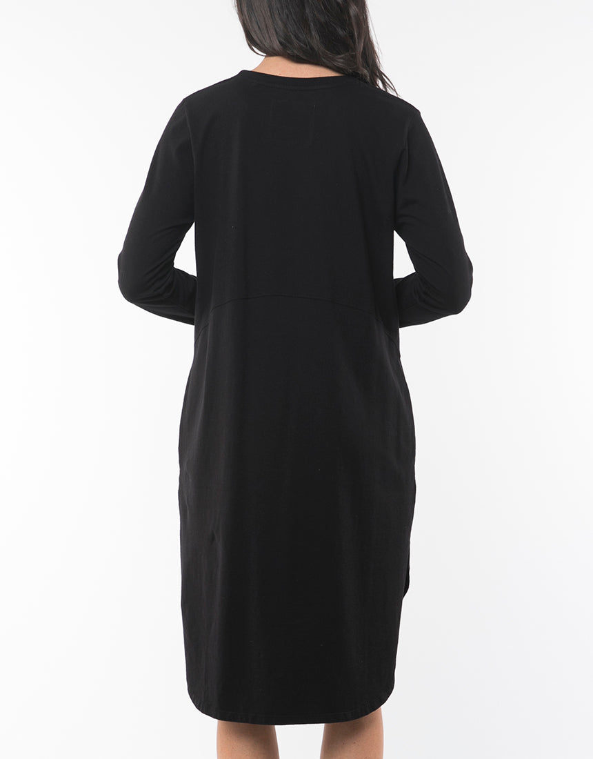 Foxwood - Bay Long Sleeve Dress - Black