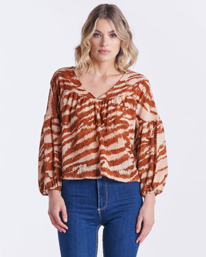 Sass - Harriette Top - Zebra