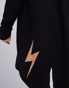 Little White lie - Paradise Bolt Cardi - Black
