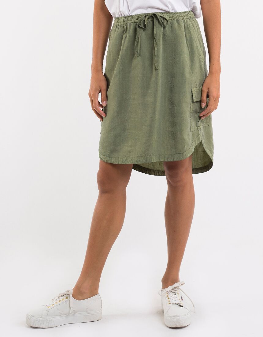 Foxwood - Upstate Skirt - Khaki